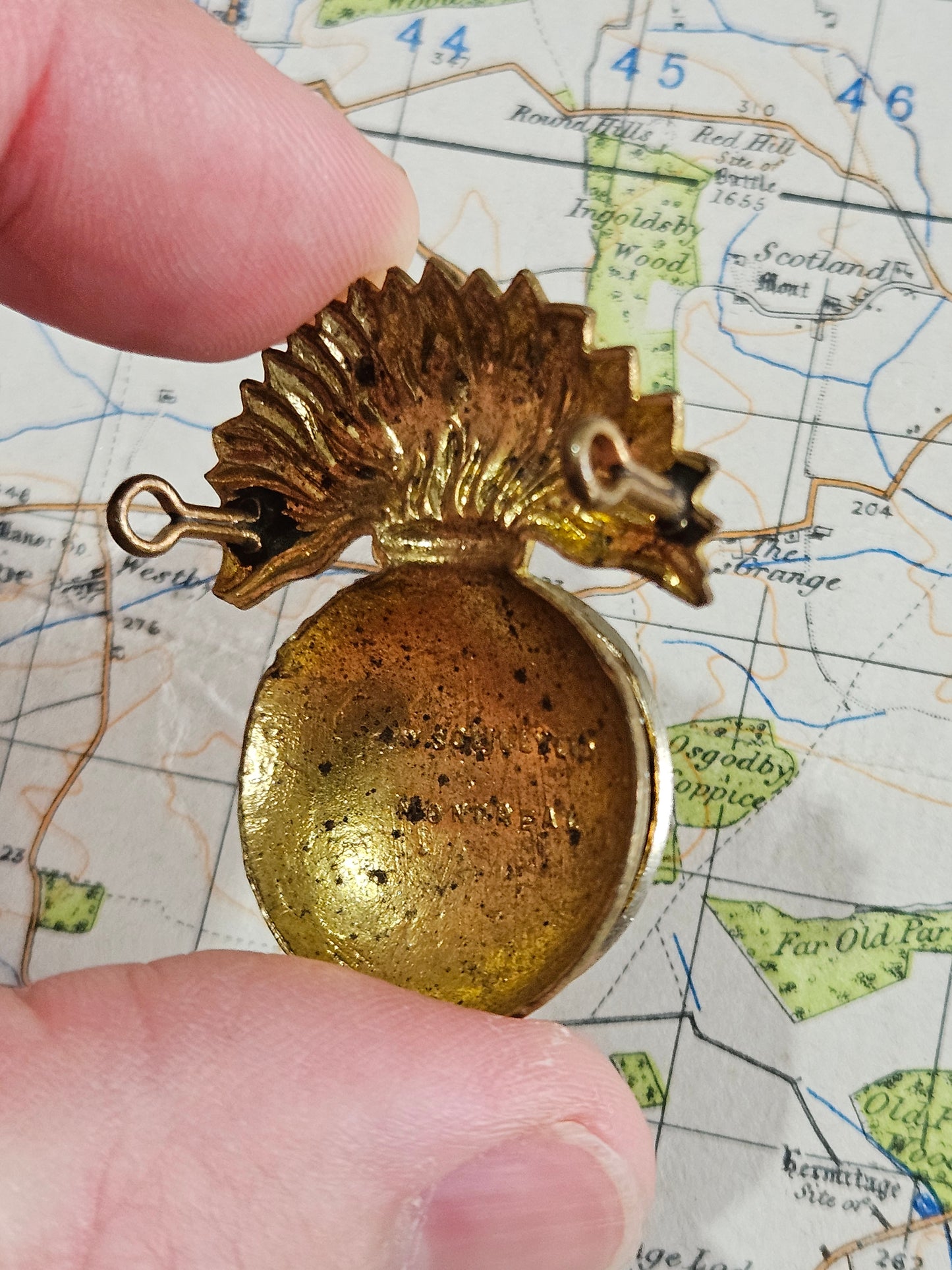 Princess Louise Fusiliers Regiment, Canadian Cap Badge.