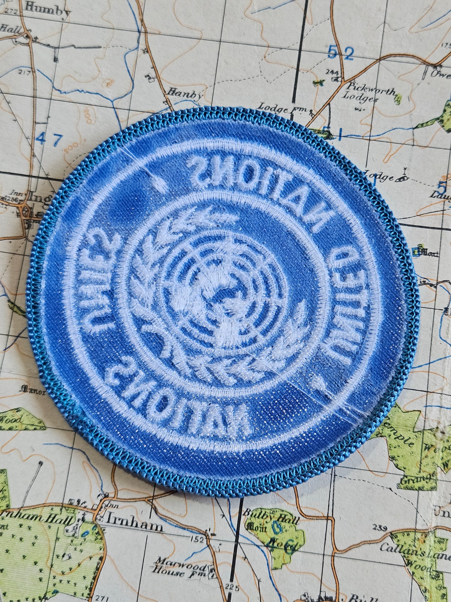 United Nations Arm Badge Patch. New.