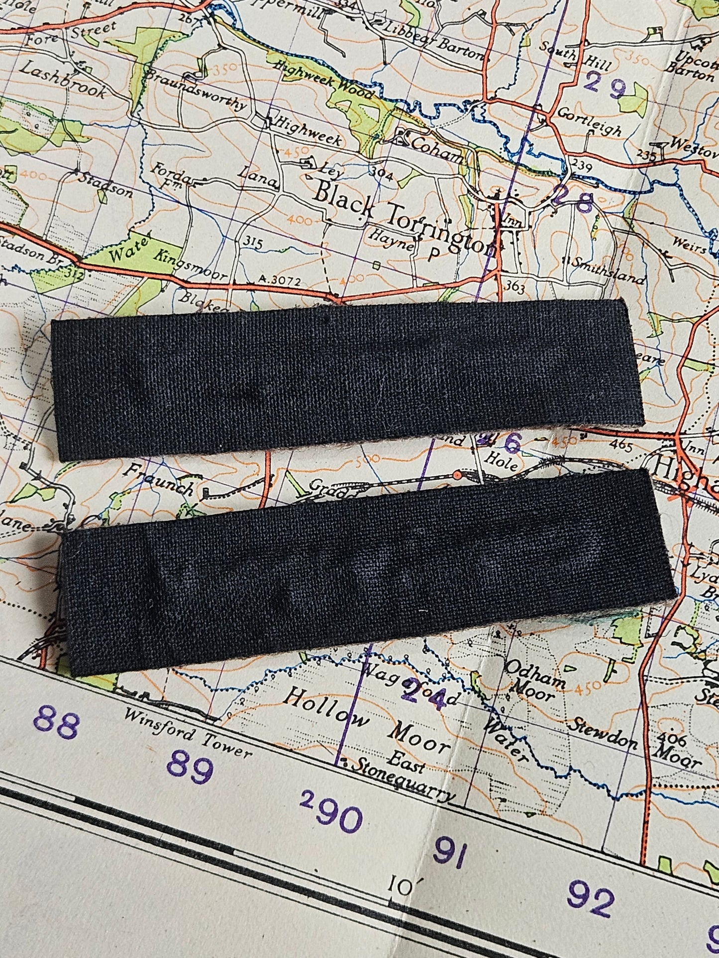 WW2 British Arm of Service Strip Pair - Royal Signals