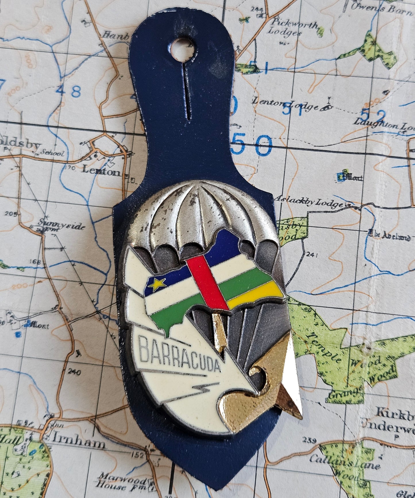 Central Africa Republic Operation Barracuda Badge