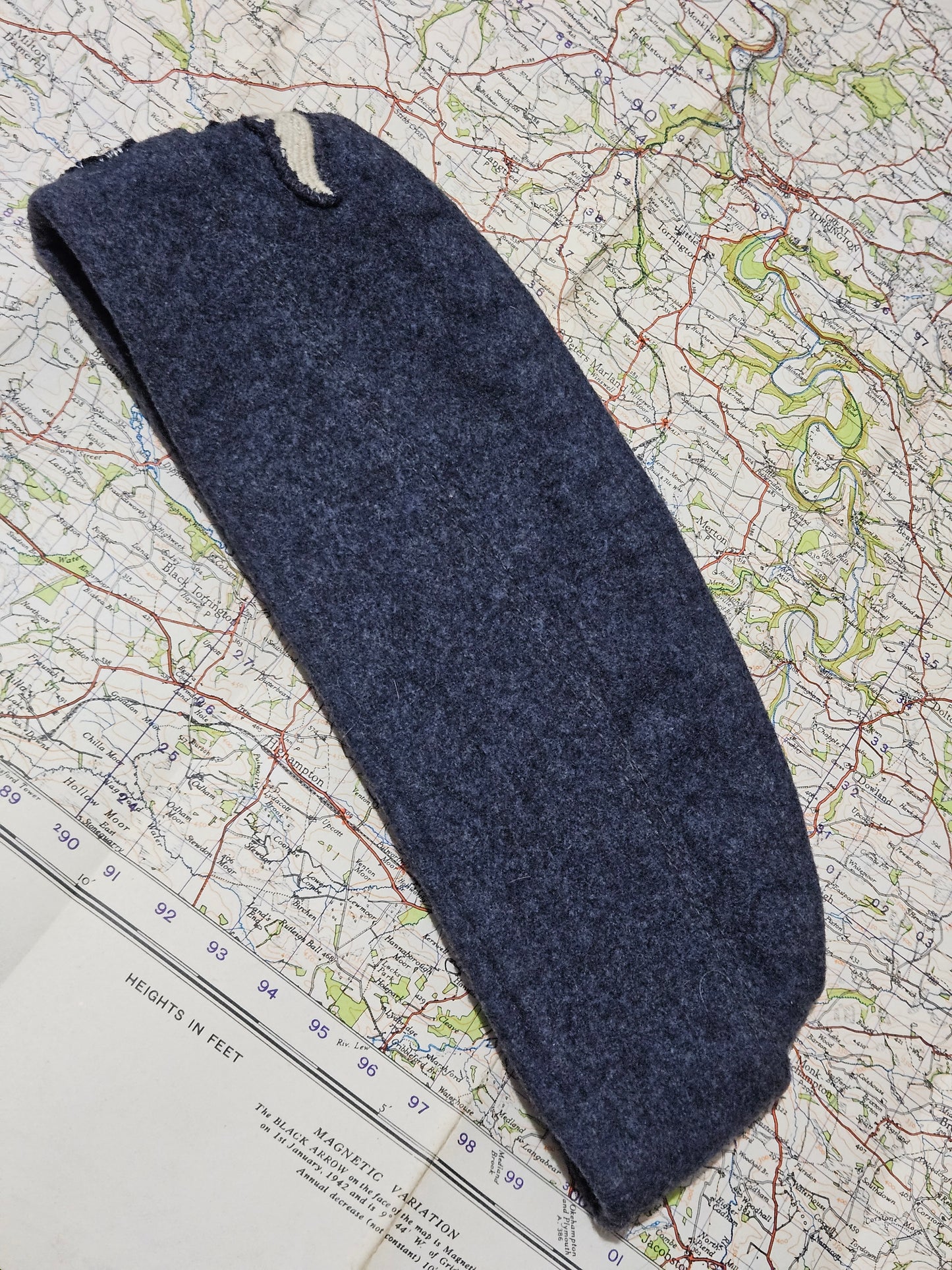 Great quality Reproduction WW2 German Luftwaffe Blue M40 side cap.