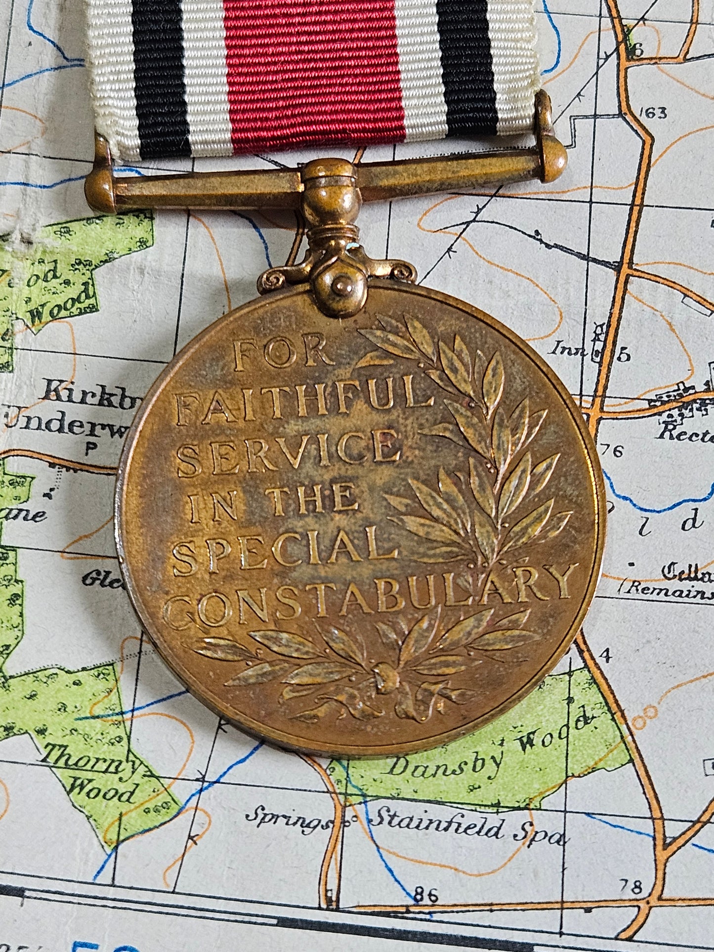 George VI Special Constable's Long Service medal ~ Issued