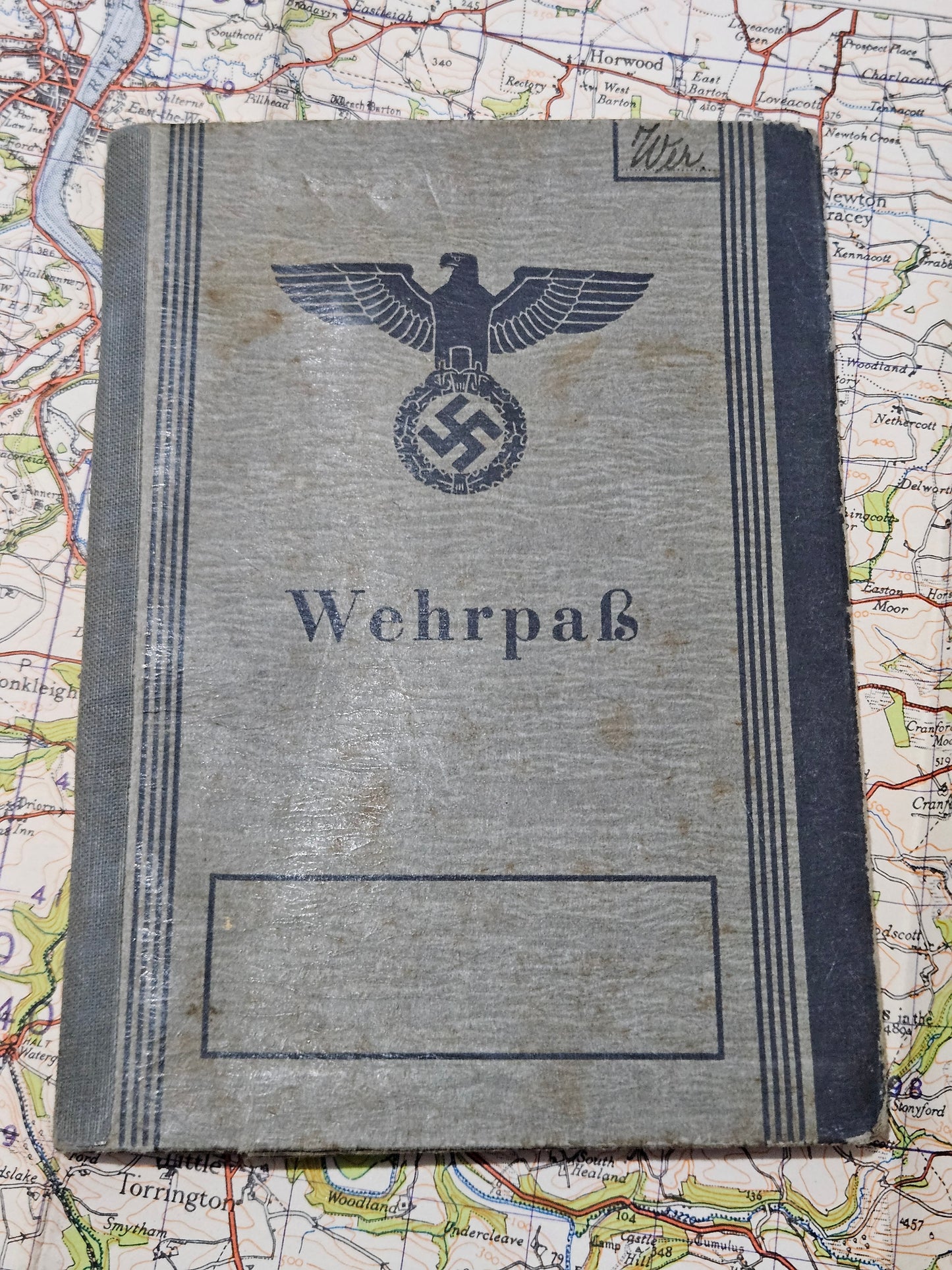 WW2 German Army (Heer) Soldier’s WEHRPASS. (Wehrpaß).