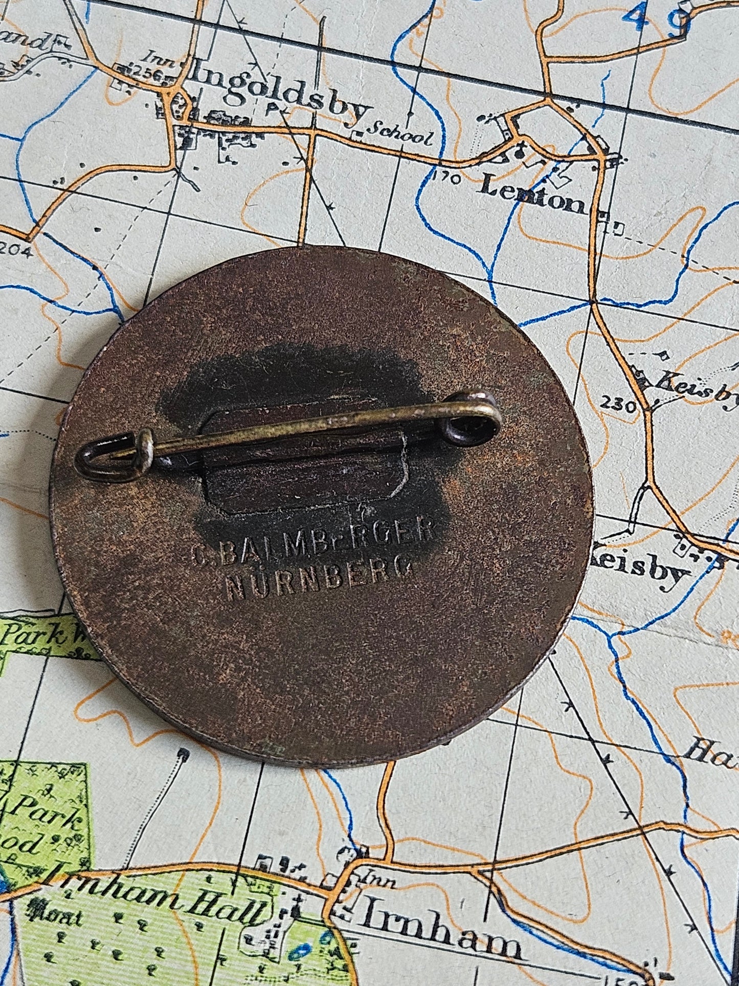 WW2 German Day Badge - 1934 Reichsparteitag