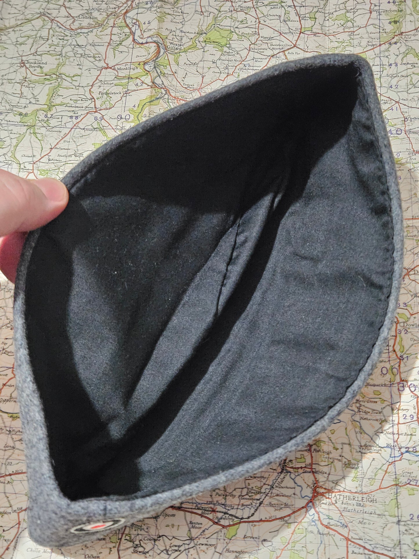 Great quality reproduction WW2 German Luftwaffe Airforce M40 side cap