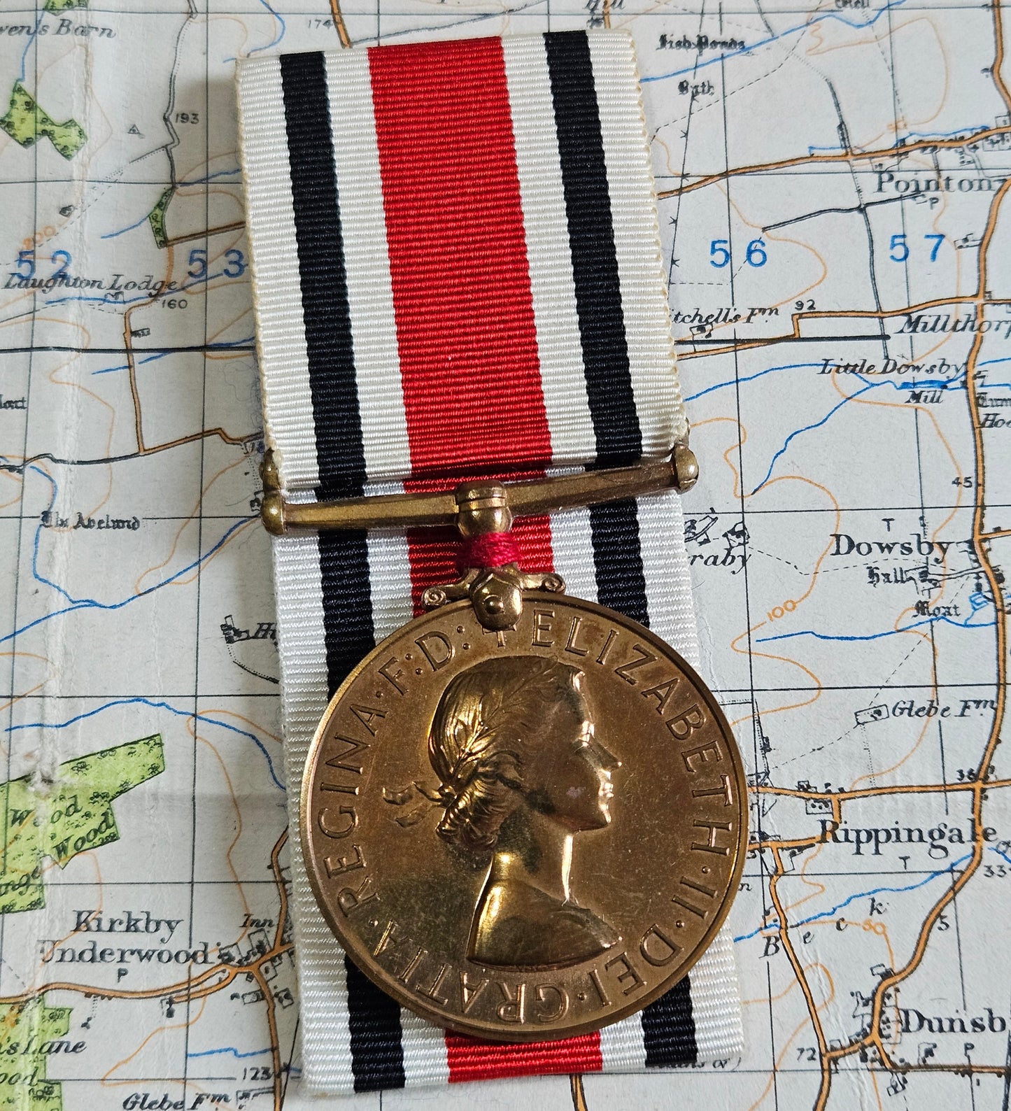 Special Constabulary Long Service Medal EIIR Full Size