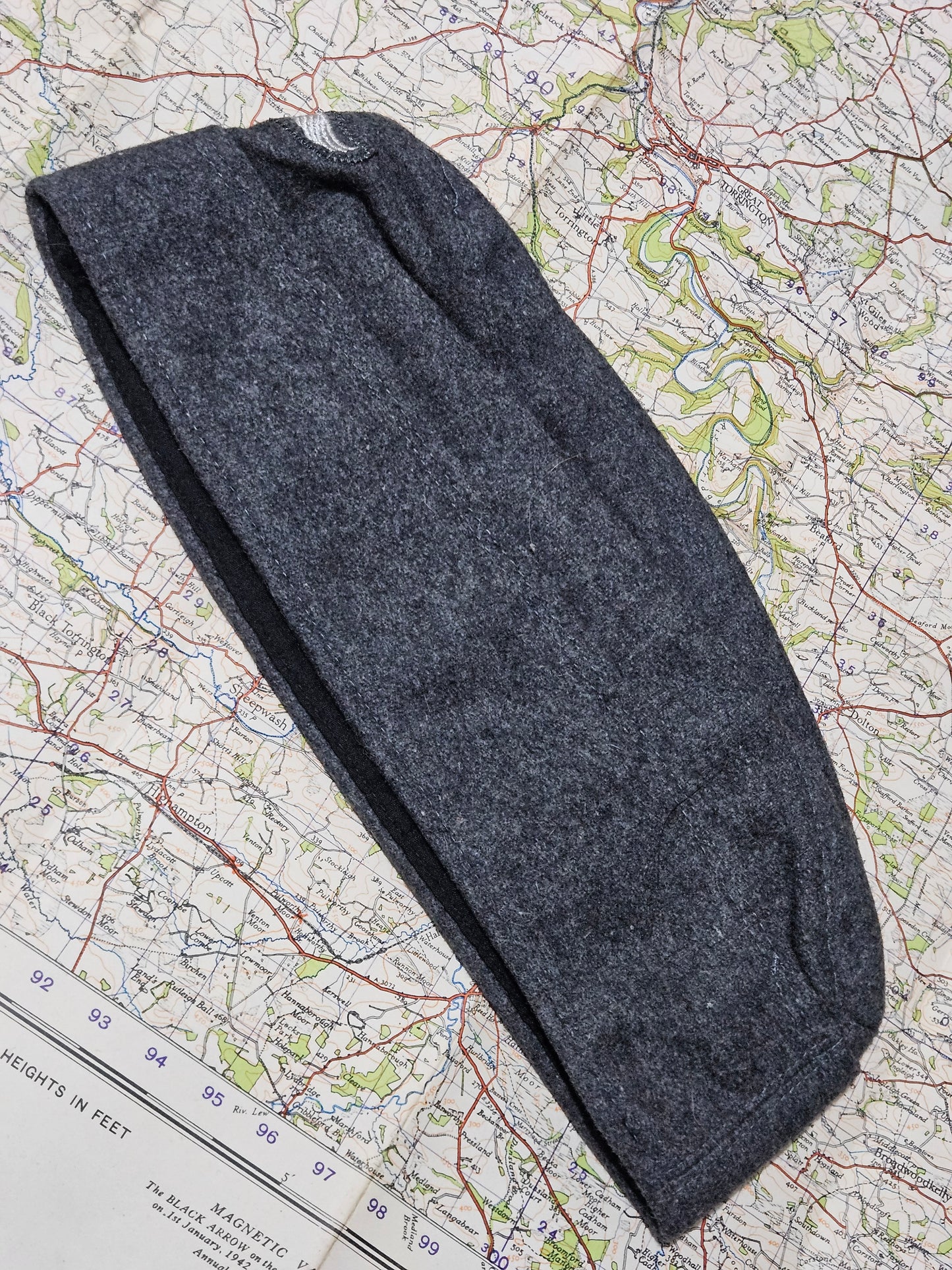 Great quality reproduction WW2 German Luftwaffe Airforce M40 side cap