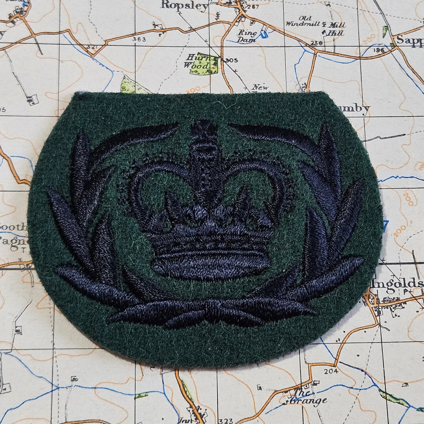No. 2 Dress Abz. Warrant Officer 2, RQMS, 6th, 7th & 10th Gurkhas.