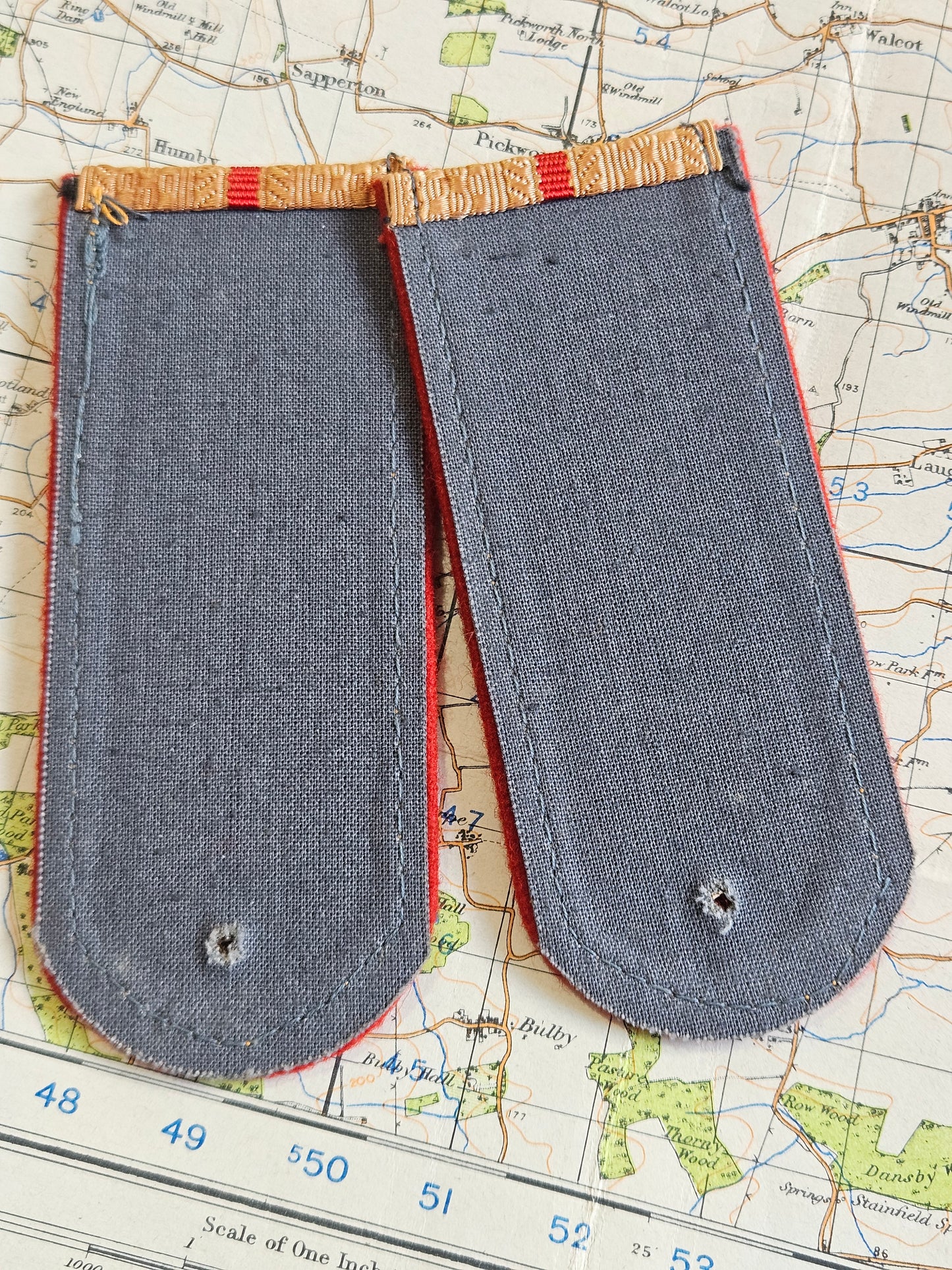 Soviet Russian uniform shoulder boards.