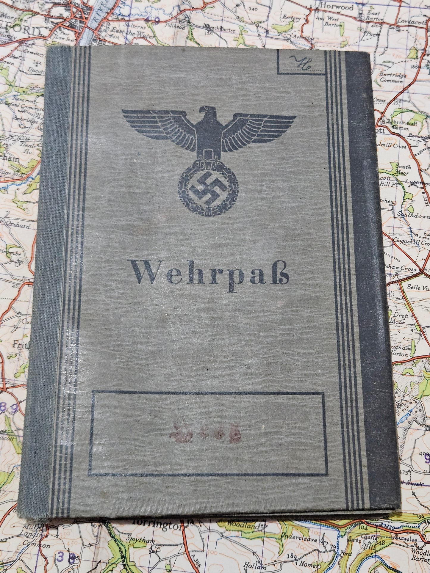 WW2 German Army (Heer) Soldier’s WEHRPASS. (Wehrpaß).