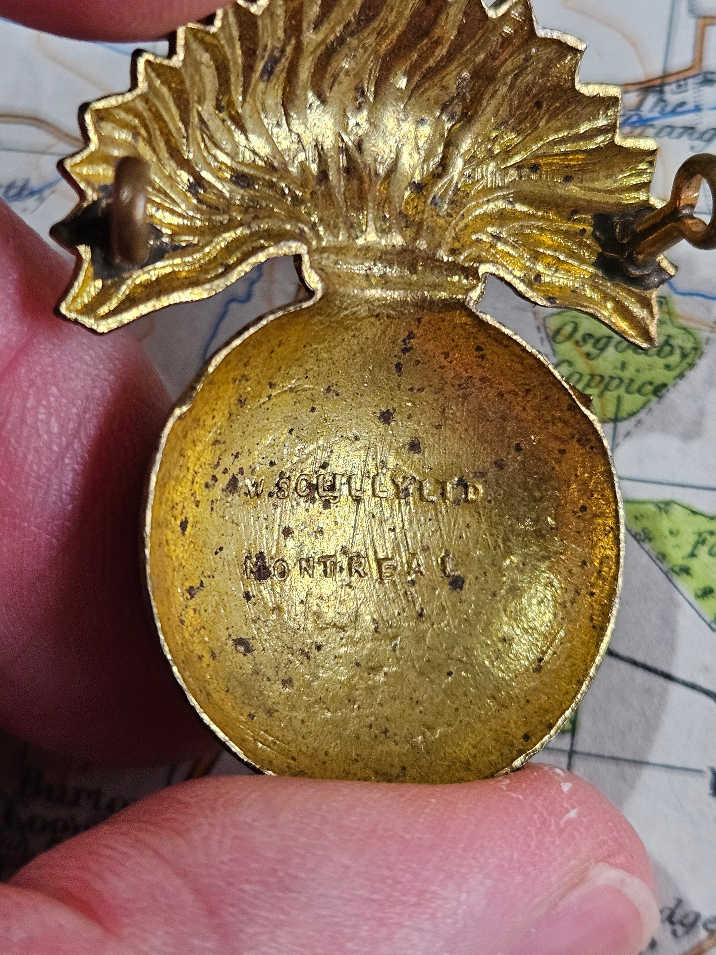 Princess Louise Fusiliers Regiment, Canadian Cap Badge.