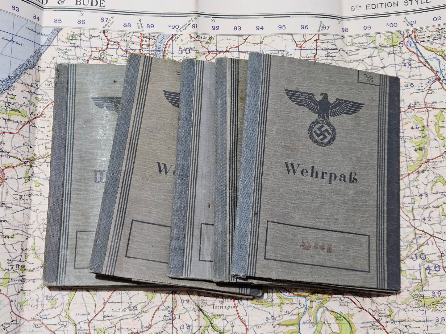 WW2 German Army (Heer) Soldier’s WEHRPASS. (Wehrpaß).