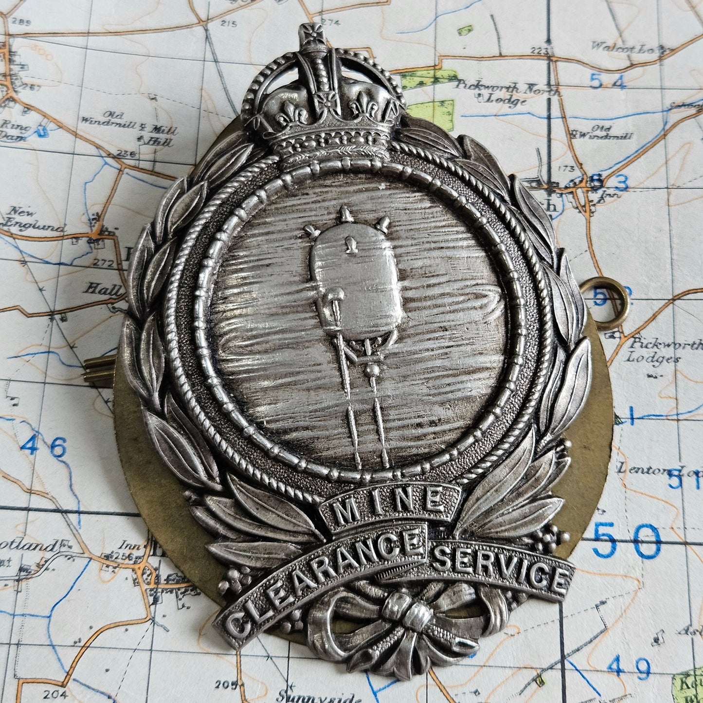 WW1 Royal Navy Mine Clearance Service, Naval Badge.