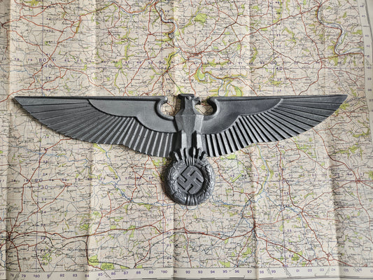 Replica WW2 German imperial eagle (Reichsadler) Wall Display Plaque.