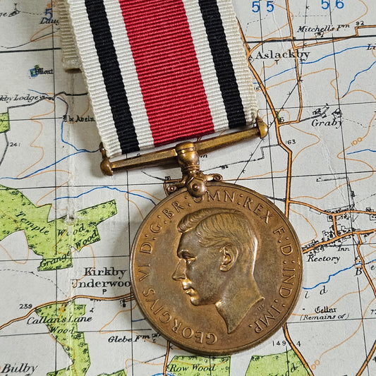 George VI Special Constable's Long Service medal ~ Issued