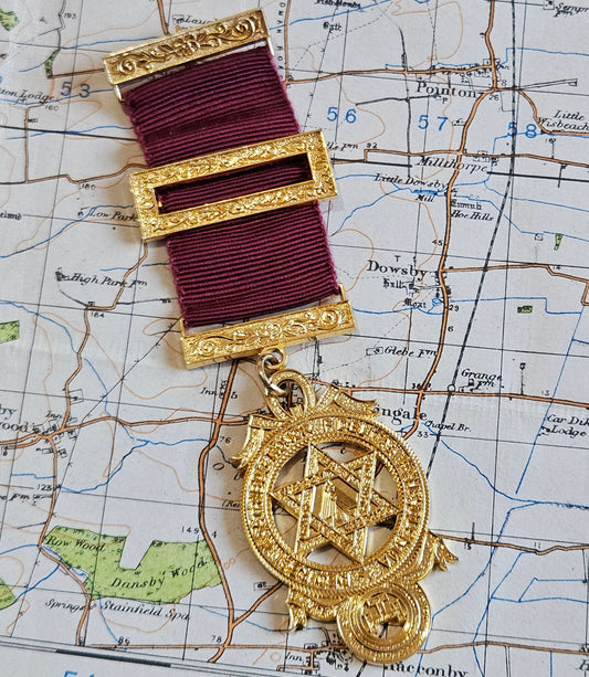 Masonic London Royal Arch Medal Brest Jewel Medal