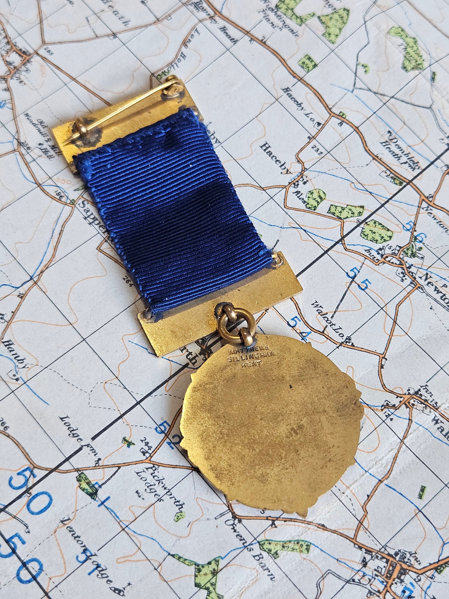 Rotary Club Medal - Past Rotarians, Founder President. Swanage & Purbeck