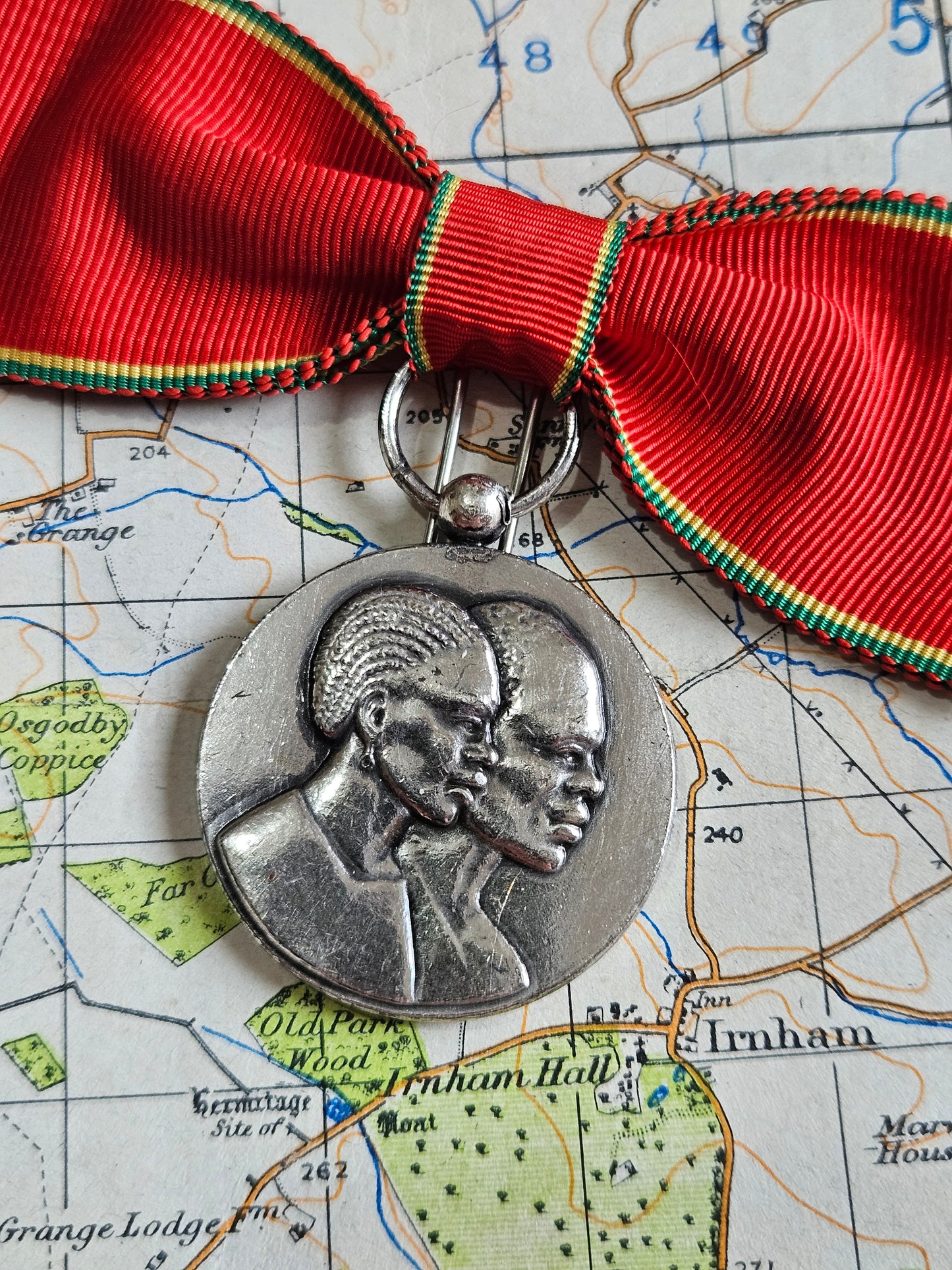 Republic Zaire (Congo) Merit Medal, Silver.