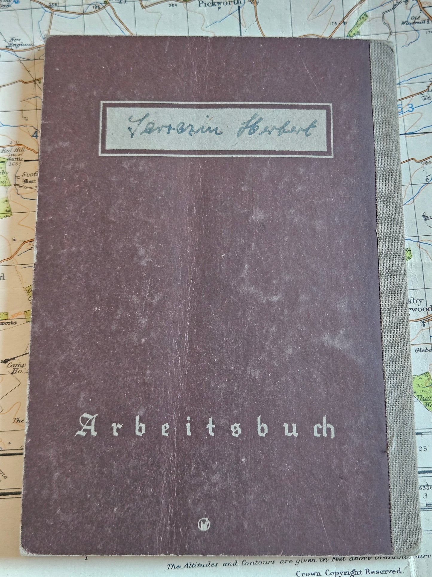Deutches Reich Arbeitsbuch – Germany WW2