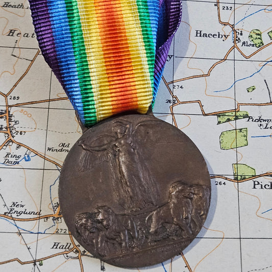 Italian WW1 bronze victory Medal 1914-1919. Original.