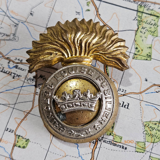 Princess Louise Fusiliers Regiment, Canadian Cap Badge.
