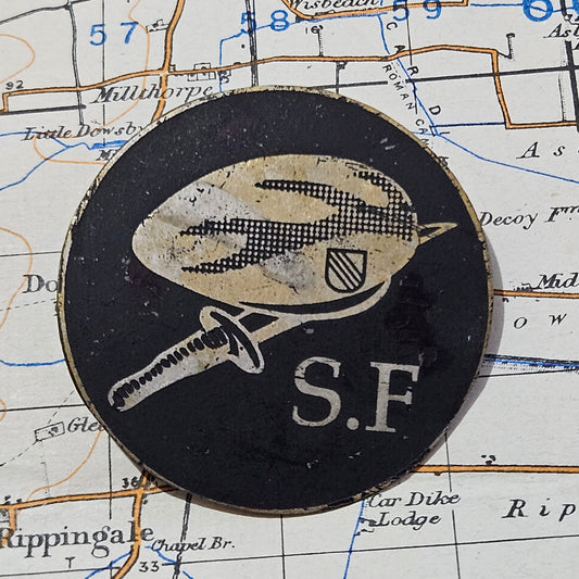 Vietnam War Tinny "Beer Can" Badge - Special Forces.