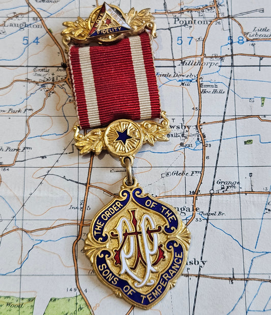 1915 Order of the Sons of Temperance medal