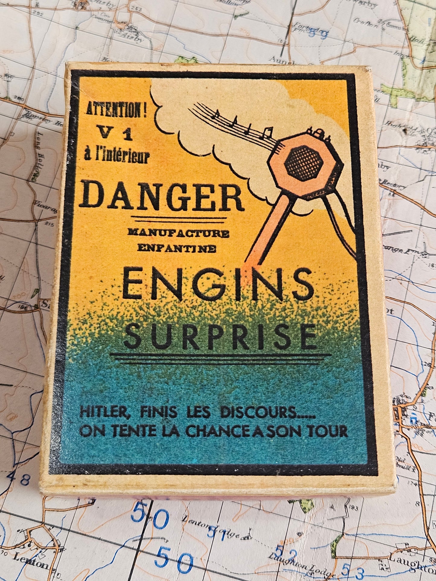 WW2 French Anti-Nazi Propaganda Game.