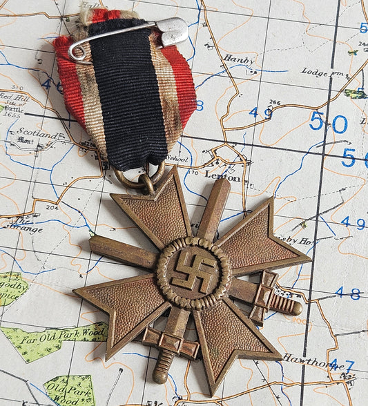 WW2 German War Merit Cross with Swords.