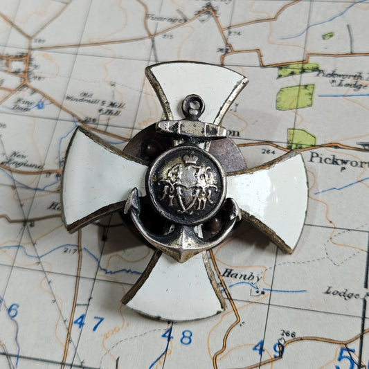Russian 199th Kronstadt Regimental Medal, Badge.