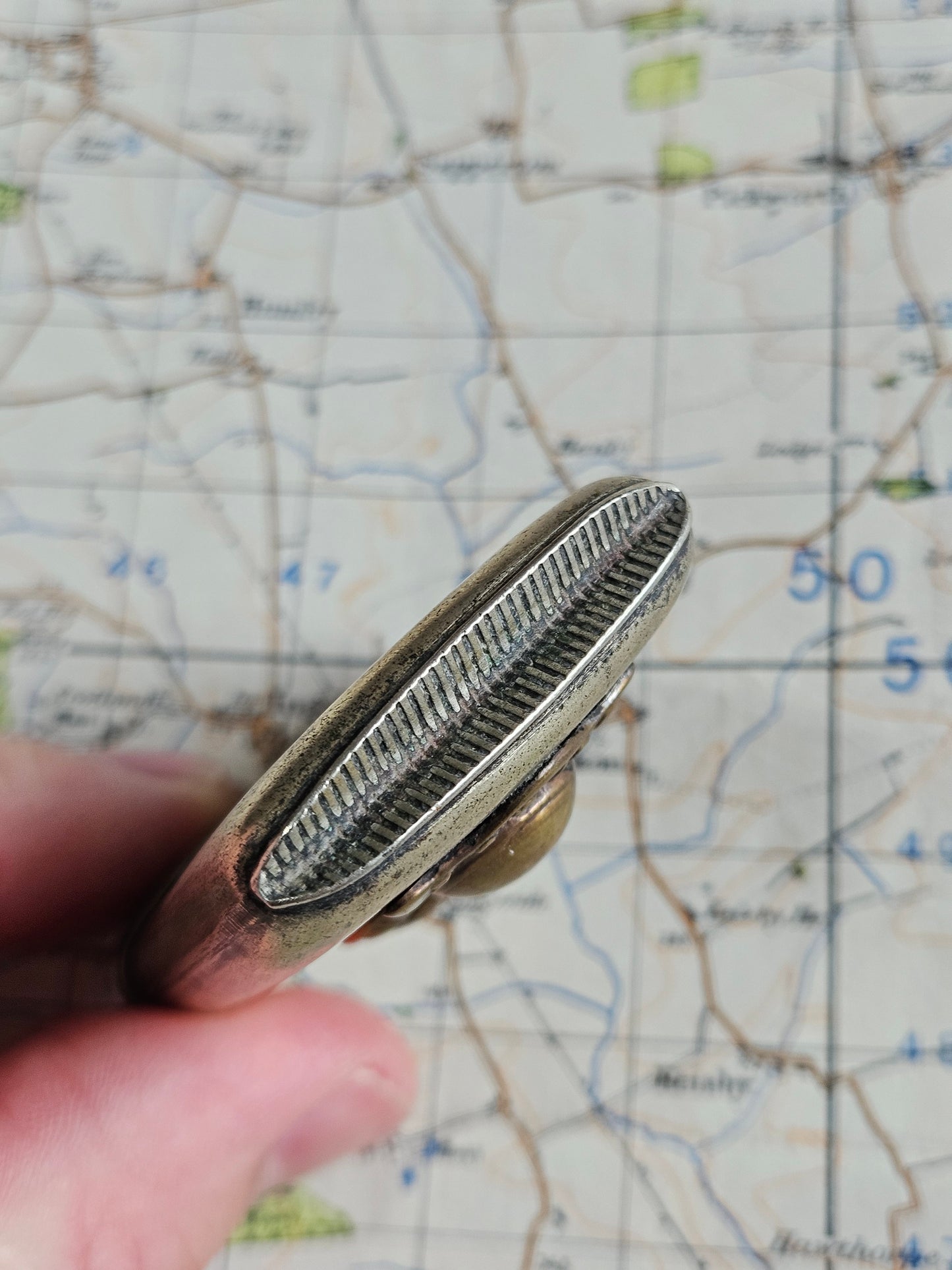 Trench Art Match Holder / Vesta Case - Royal Artillery.