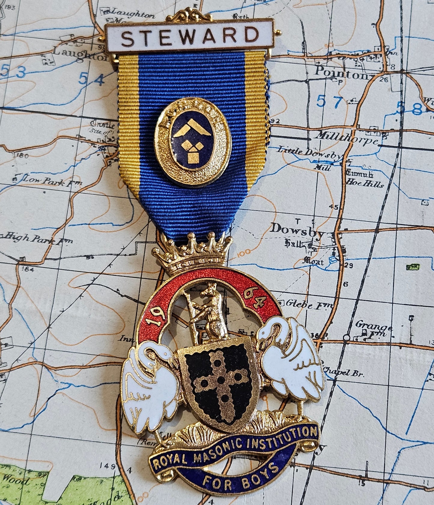 Royal Masonic Institute for Boys - Steward's Jewel