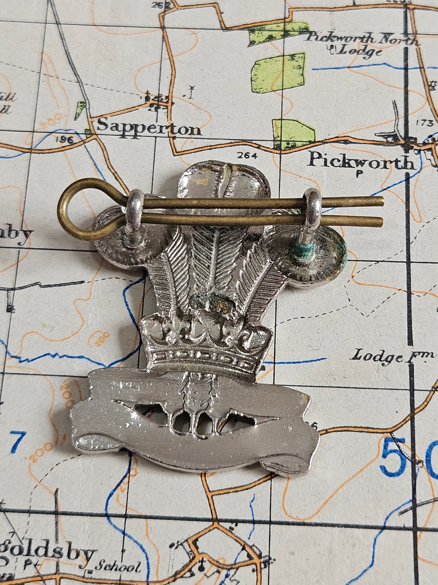 The Royal Welsh Cap Badge, British Army, Genuine.