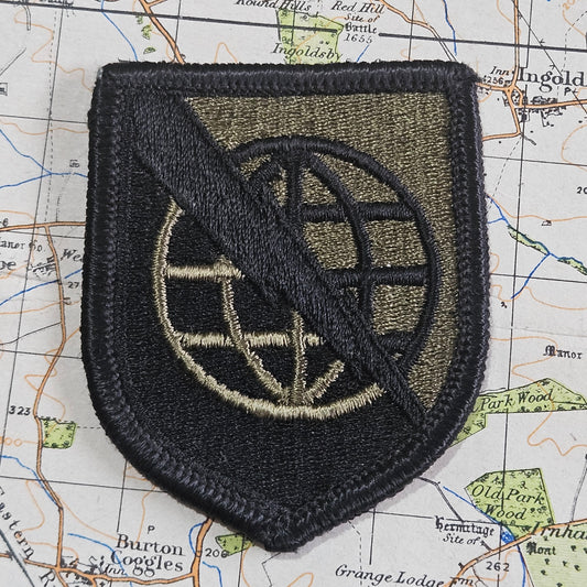 US Army Patch: Strategic Communications Command - Subdued.