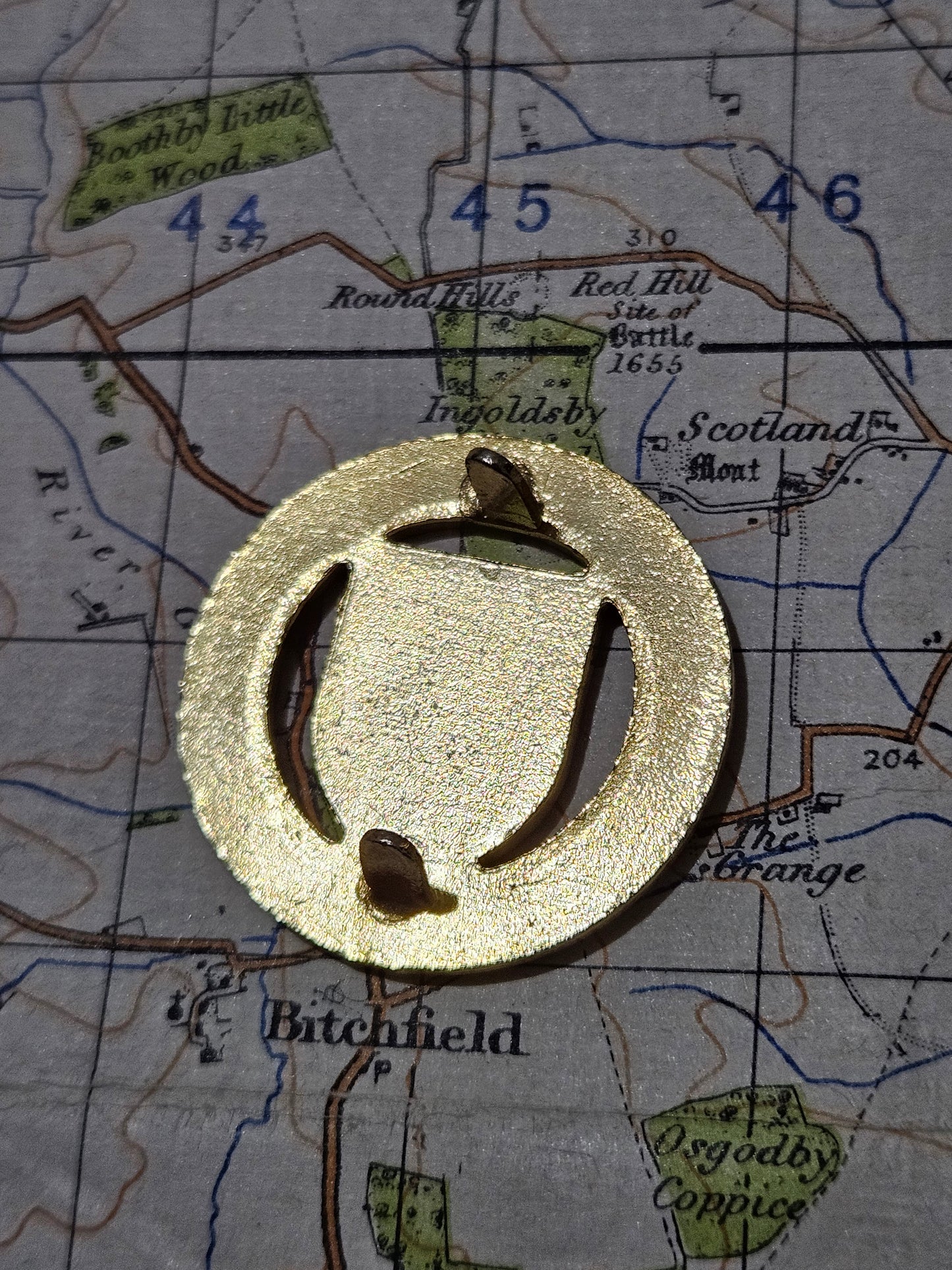 Cheshire Fire Brigade badge.
