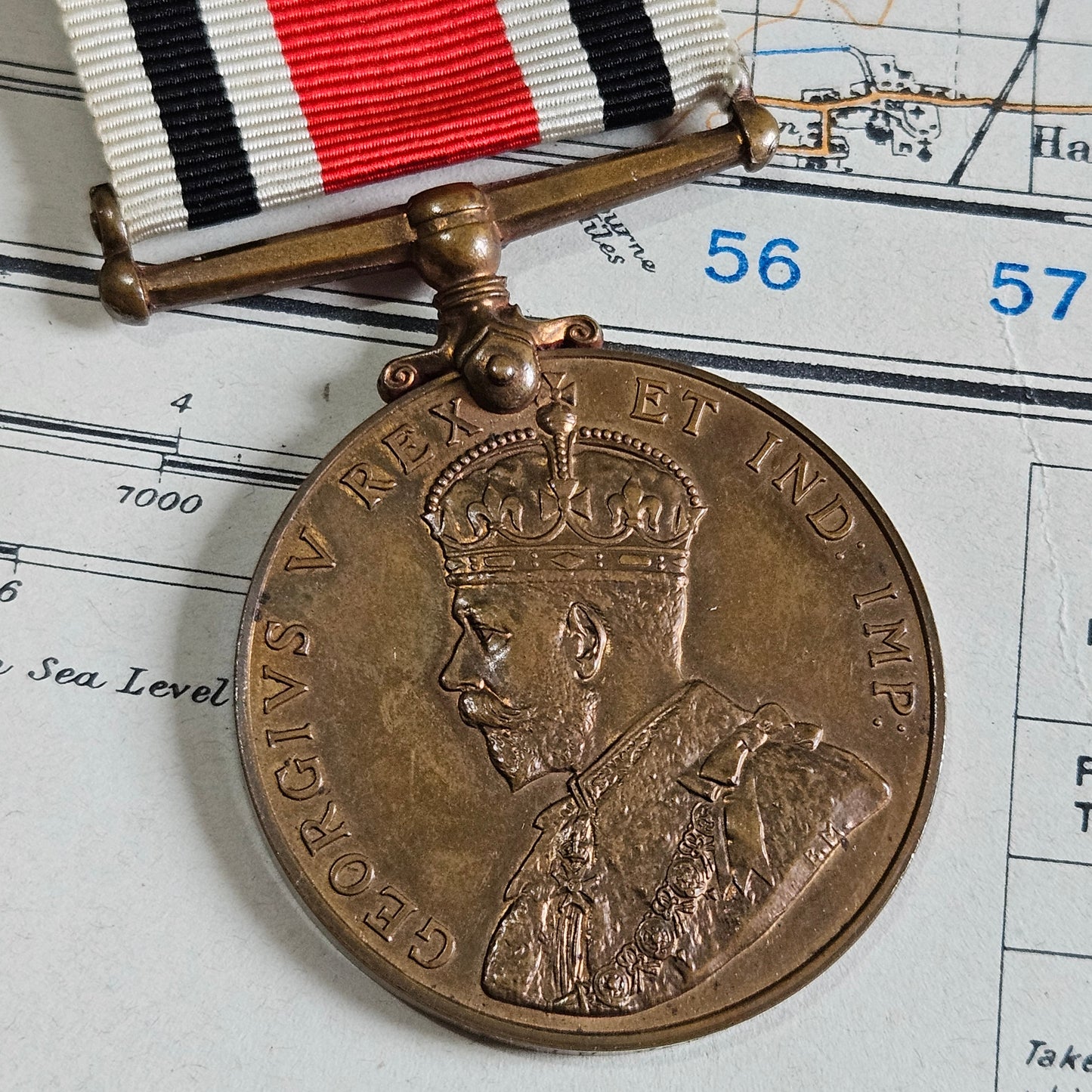 George V Special Constable's Long Service medal ~ Issued