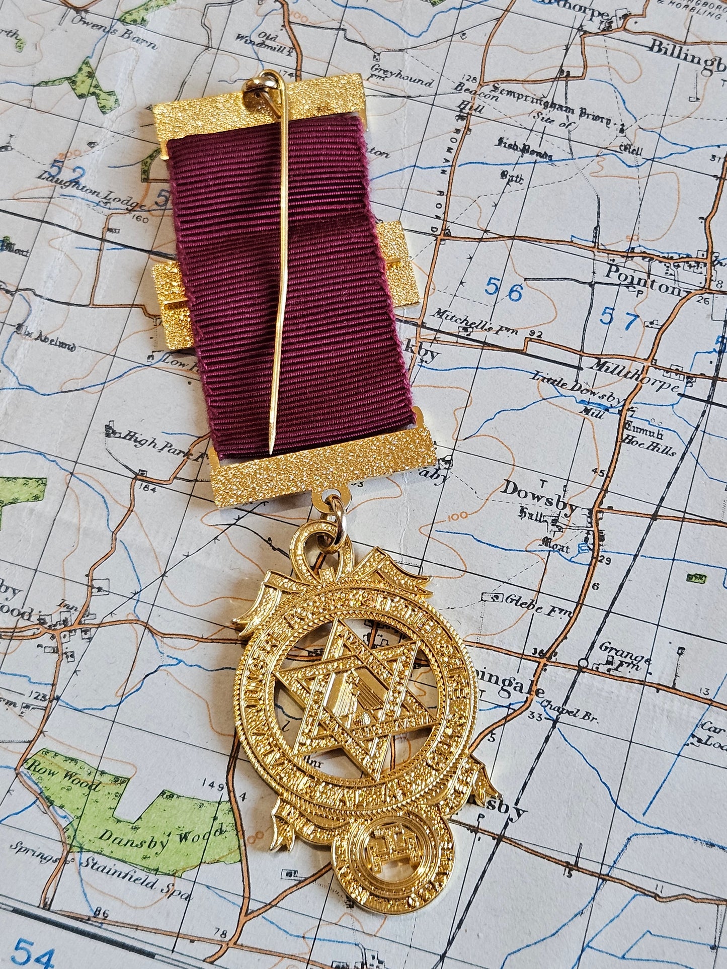 Masonic London Royal Arch Medal Brest Jewel Medal