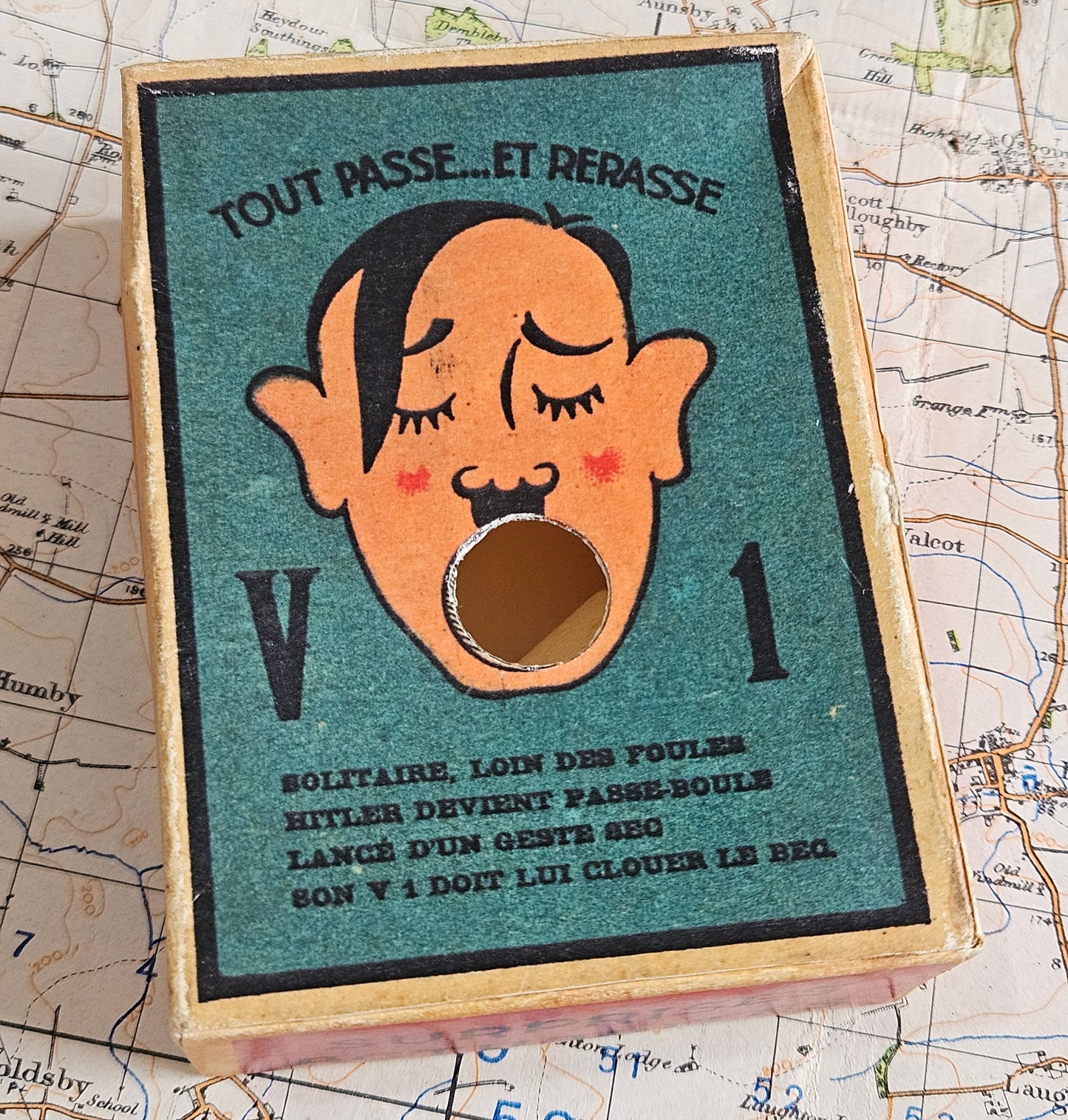 WW2 French Anti-Nazi Propaganda Game.