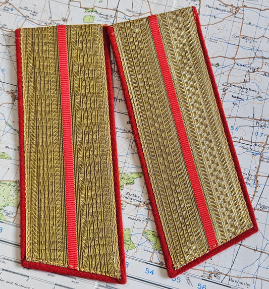 Large Soviet Russian uniform shoulder boards.