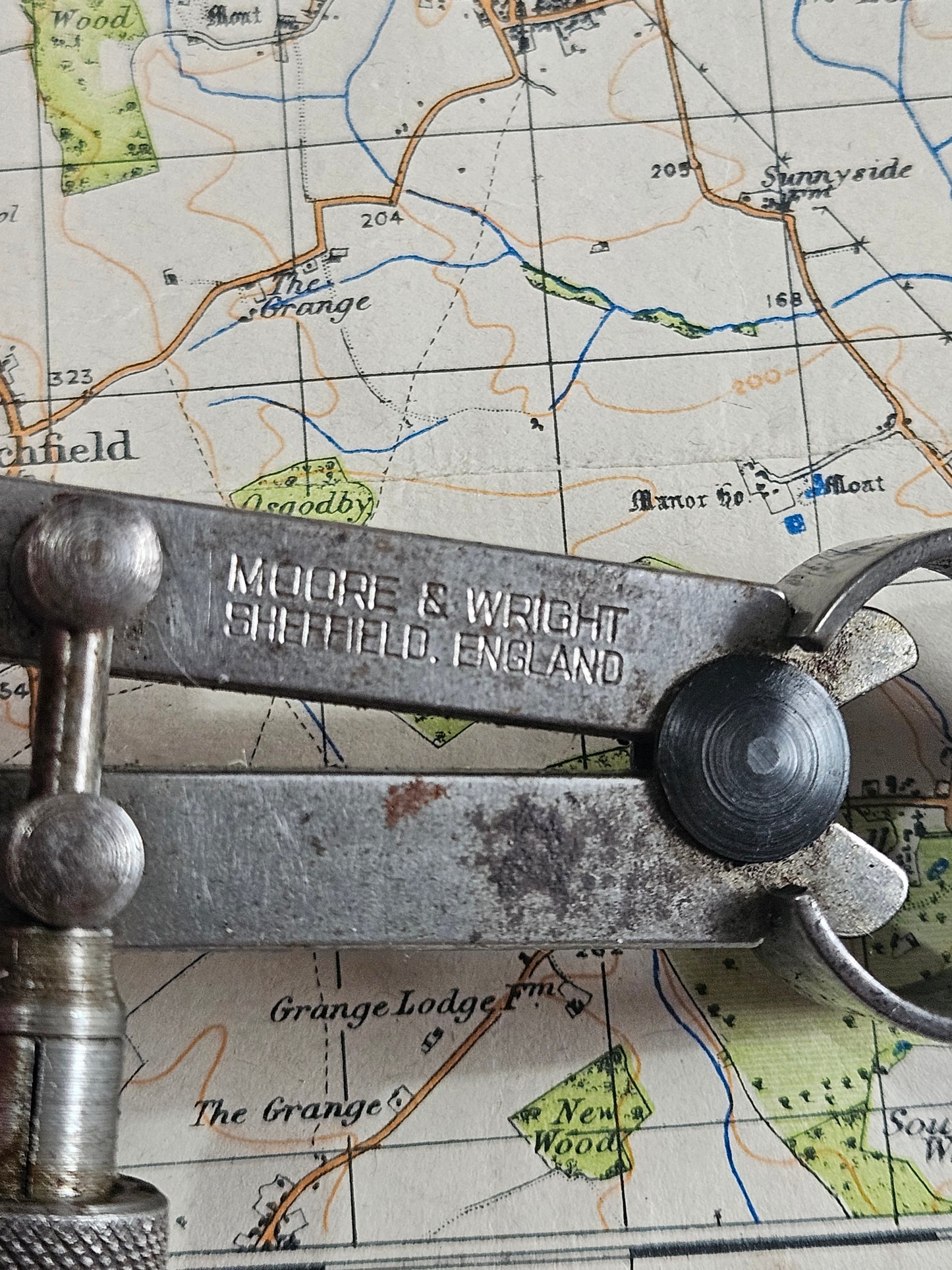 Moore and Wright Spring Joint Internal Caliper - Military Issued 1975.