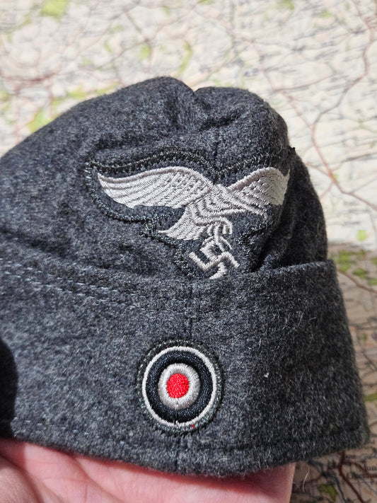 Great quality reproduction WW2 German Luftwaffe Airforce M40 side cap