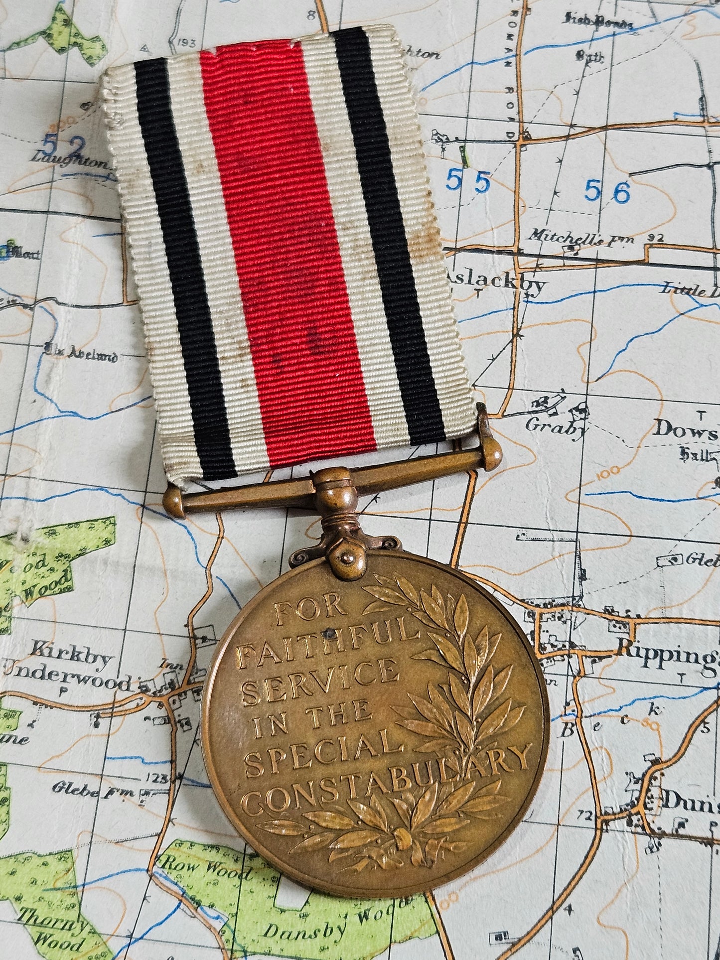 George V Special Constable's Long Service medal ~ Issued