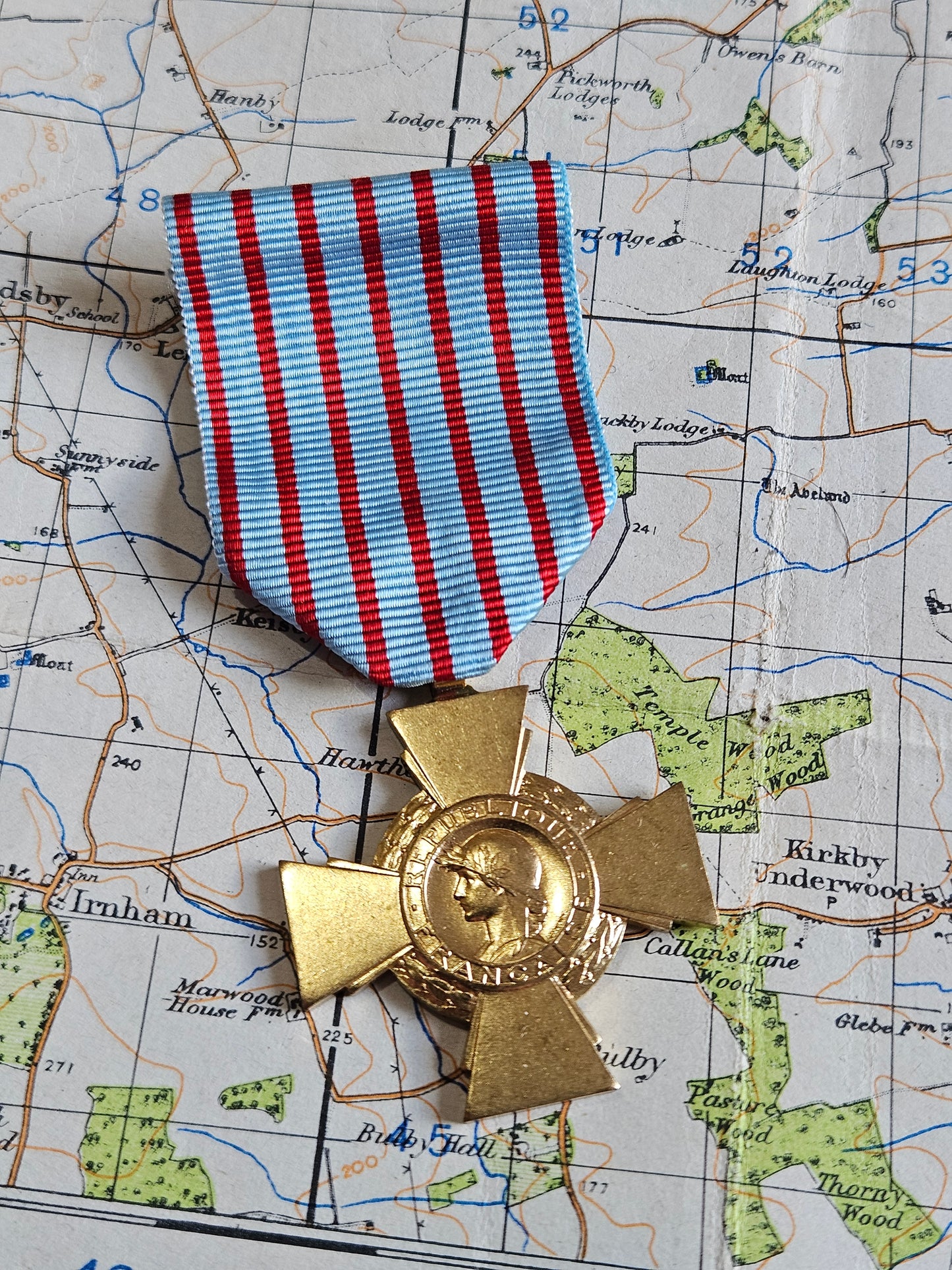 French combat cross CROIX DU COMBATTANT
